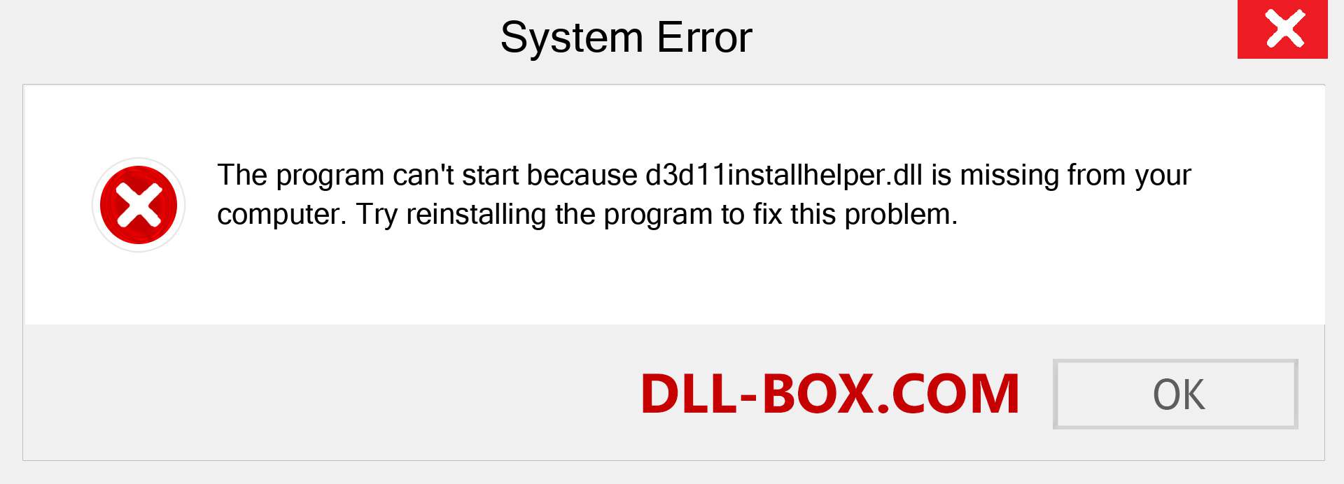  d3d11installhelper.dll file is missing?. Download for Windows 7, 8, 10 - Fix  d3d11installhelper dll Missing Error on Windows, photos, images